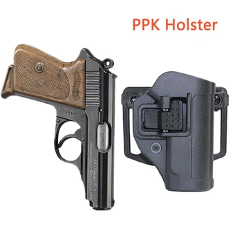 Taktické PPK Pouzdro Taška Pouzdro Pro WALTHER PPK PPK-L PPK/S 2238 Sportovní Pouzdro na Pistoli Airsoft pistole Pravá Ruka pás Pás Nosit