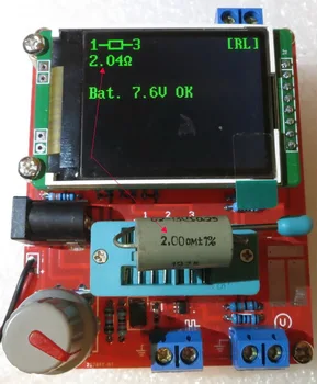 TFT LCD Displej ATMEAG328P M328 Tranzistor Tester LCR Dioda Kapacitní ESR metr PWM Čtvercové vlny Generátor Signálu