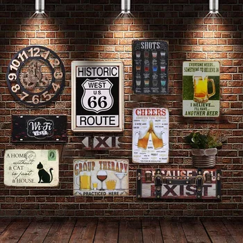Uložit Vodu, Pít Pivo, Kovové Plechové Znamení, Vintage Plaku Bar Pub Doma Zdi Dekor, 8 x 12 palců