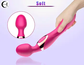 Velký Vibrátor Sexuální Hračky pro Ženy, Anální dvojitá hlava Vibrátory Anál Masážní strojek na Klitoris Masturbace Sex Výrobků pro Dospělé