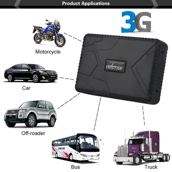 Vozidlo Tracker TK915-3G GPS Lokátor Vodotěsné Silný Magnet 3G Auto GPS Tracker 12-24V 7800mAh Baterie 80Days Pohotovostním Zdarma APP