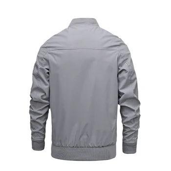 Větrovka Bundy Pánské Pilotní Bunda Muž Roku 2020 Nové Módní Baseball Hip Hop Streetwear Kabáty Zip Kabát Oblečení Značky
