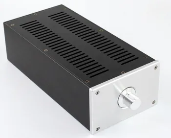 WA46 MINI Hliníkový hi-fi Audio Zesilovač Podvozek / AMP Shell / LIFIER Případ / DIY Box (148 * 92 * 310mm)