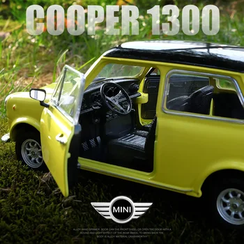 Welly 1:24 BMW MINI COOPER 1300 slitiny model auta Diecasts & Hračky Vozidel, Sbírat dárky Non-dálkové ovládání typ dopravy hračka