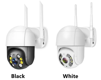 WIFI Kamera Venkovní PTZ IP Kamera obousměrný Audio 1080P Speed Dome CCTV Bezpečnostní Kamery, IP Kamera 2MP Bezdrátové Domácí Dozor