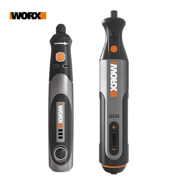 Worx 4V/8V Rotační Nástroj USB Nabíječka WX106/WX750 Bezdrátový Mini Rytí, Broušení, Leštění Stroj Variabilní Rychlost elektrické Nářadí+ACC