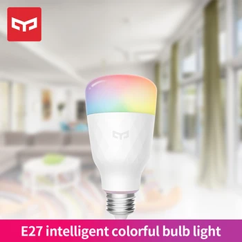 Yeelight žárovka E27 1S/1SE Smart LED Žárovka Světlo Barevné 800 Lumenů 10W Citron Inteligentní Svítilna Světlo Dálkového Ovládání tím, že Mi Domů App 110-240V