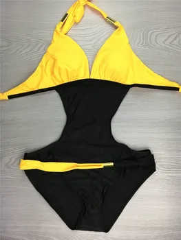 YICN Sexy Jednoho Kusu Plavky Ženy 2018 Letní Bikiny Set plážového oblečení Plavky Plavky Kombinézu Monokini Plavky Mujer