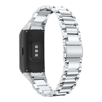 řemínek z nerezové oceli Pro Samsung Gear sport Classic Strap samsung galaxy hodinky kapela pro samsung fit-e hodinky kapela pro SM-R370