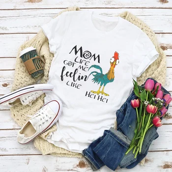 Ženy Grafický Máma Máma Života Roztomilý Dopis Matce Módní Letní Košile Topy Lady Oblečení T-Shirt Dámské Oblečení Tričko Ženy T Košile