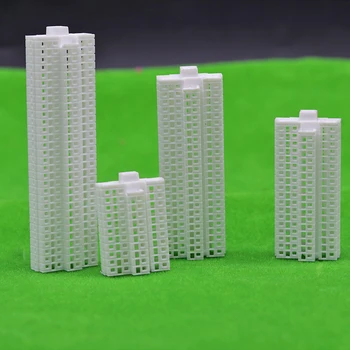1:500-800 měřítku Bílá Budova Budova Model Budovy Byt Hračku ABS Písek Tabulka Materiálu na Výrobu Stavebních Miniaturní Krajiny
