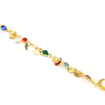 1 Metr Ruční Mědi Řetěz Korálky Řetězy pro Výrobu Šperků DIY Náhrdelník Náramek Náramek Příslušenství