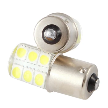 10ks ba15s S25 1156 p21w LED Bílé Světlo 5050 12SMD Křemíkové lampy DC12V Auto Zadní Ocas Parkovací Světla, brzdové světlo, směrové Žárovky