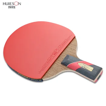 1ks HUIESON 6 Hvězd Profesionální Čínský Stolní Tenis Raketa Bat Double Face Pupínky v Ping Pong Rakety Pádlo Pro hospodářskou Soutěž