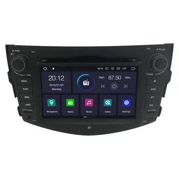 2 din stereo receiver Auto rádio Headunit Audio Pro Toyota RAV4 2006-2012 Android10.0 auto navigátor Multimediální Přehrávač Zdarma mapě