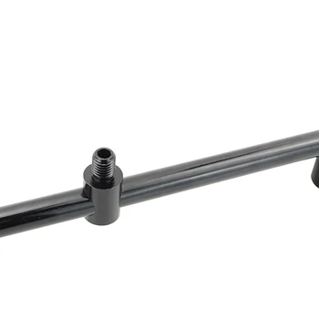 2 X 25 cm Carp Fishing Rod Pod pro Rybaření Buzz Bar Aluminium Fishing Bank Stick