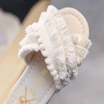 2020 letní nové korejské dětské sandály dětská módní střapec sandály
