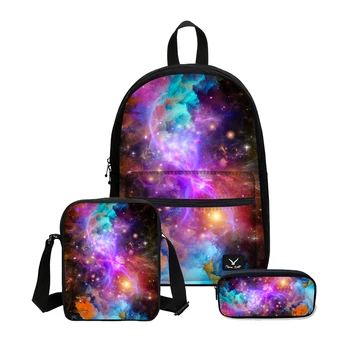 2020 Nové Horké Galaxy Školní Taška Set Pro Dospívající Dívky Školní Batoh Roztomilý Student, Děti, Aktovka Cool Primární Děti Bookbags