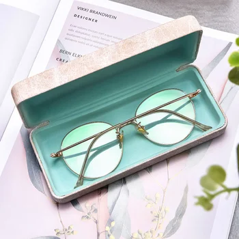 2020 Nové Vysoce kvalitní PU brýle případě mužů a žen kreativní osobnost brýle box brýle box plain brýle případ