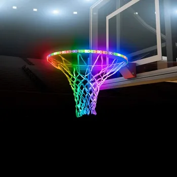 2835smd 45leds Basketbalový Koš Světla LED Solární strip Světlo pro Vnitřní/Venkovní Basketbalový Koš