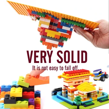 32*32 Bodů Klasické Plastové Bloky Základní Desky Značky Malá Velikost DIY Cihly základové desky Stavebnictví Stavební Hračky Pro Děti