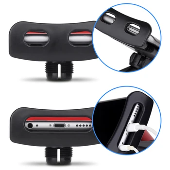 360 Stupňů Rotující Auto Zadní Sedadla, Opěrky hlavy iPad Držák Telefonu pro Fiat 500, Mercedes Benz W204, W205 W203 W212 W213 cia W176