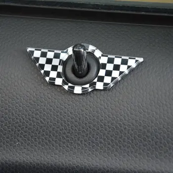 4 Ks Dveře Auta Zámek Pin Křídla Znak Odznak Dekorativní Samolepky pro Mini Cooper S Countryman R60 Paceman R61