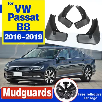 4 KS Pro Volkswagen VW Passat B8 2016~2019 Auto Mudflap Blatník Mud Guard Klapky Klapka Splash Blatníky Příslušenství 2016 2017 2018