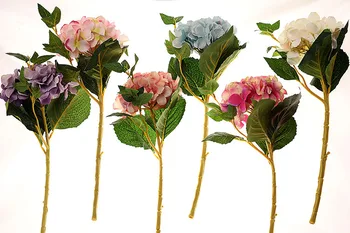 48 Cm Vysoce Kvalitní Simulace Hortenzie Umělé Květiny Hedvábí Falešné Květ, Domácí Výzdoba Svatební Rozvržení Pracovní Plochy Výloze Show