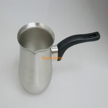 520ML velká ústa Vysoce kvalitní nerezové oceli turecká káva hrnec ibrik kavovar goosenck hubička konvice kávovar