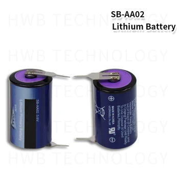 5KUSŮ/MNOHO Vysoce Kvalitní Korea Tekcell SB-AA02 3.6 V, LS14250 ER14250 baterie lithiové 1/2AA s pájecí kolíky SBAA02