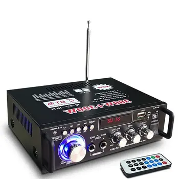600w Domácí Zesilovače Audio bluetooth Zesilovač pro Subwoofer, Zesilovač, Domácí Kino Zvukový Systém Mini Zesilovač Profesionální