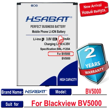 6100mAh BV5000 vysokokapacitní Baterie pro Blackview BV5000 Baterie