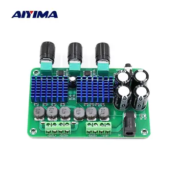 AIYIMA Amplificador Audio 2.1 Kanálový TDA3116D2 Digitální Zesilovač 50Wx2+100W Zesilovač pro Subwoofer, Zvuk, Reproduktor, Zesilovače, Ovládání Tónu