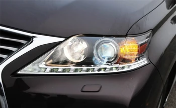 Auto Reflektor Objektiv Pro Lexus RX270 RX350 RX450 2012 2013 Světlometů Objektivu Náhradní Vůz Auto Shell