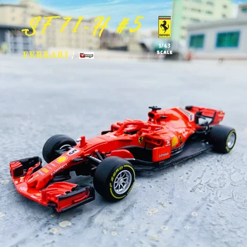 Bburago 1:43 Ferrari F1 do roku 2019 SF71-5 Simulace slitiny super hračka auto model s volant Řízení předního kola