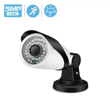 BESDER H. 265 Ultra HD 5MP 2592*1944 pixel IP Kamera Venkovní CCTV, Domácí Bezpečnostní Kamery IP66 Vodotěsné ONVIF 2.0 P2P XMEYE