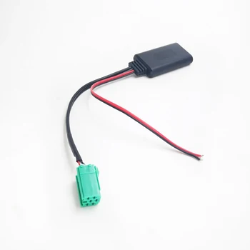 Biurlink 10ks Auto Mini ISO 6Pin Bluetooth, Jack Aux Kabel, Adaptér pro Renault Rádio Updatelist