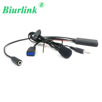 Biurlink 150CM 10Pin Auto Rádio Bluetooth Mikrofon AUX V 3,5 MM Audio Kabel, Adaptér Pro BMW E46 3 Série 2002-2006 Busines na CD