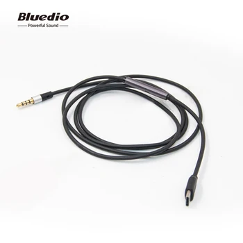 Bluedio Audio kabel Typu c, do 3,5 mm pro Bluedio T6S T6 T5 V2 TM TMS propojit s počítačem