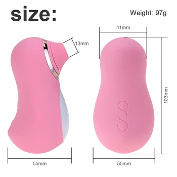 Bradavky Sucker Klitoris Stimulátor Sání Vibrátor pro Ženy klitoris Lízání Jazyk Ústní Hračky Massger Pro Dospělé Sexuální Hračky
