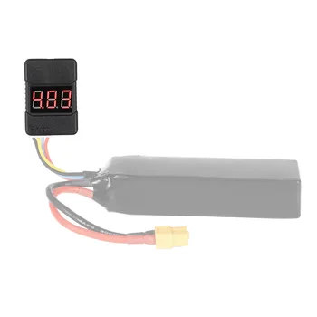 BX100 1-8S LiPo Baterie Tester Napětí Nízké Napětí Bzučák Alarm s LED Indikátorem