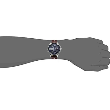 Cagarny Hodinky Muži Vojenské Sportovní Náramkové hodinky Velká Případě Dva Krát Kožený Řemínek Hodiny Luxusní Značky Analogové Pánské Quartz Hodinky