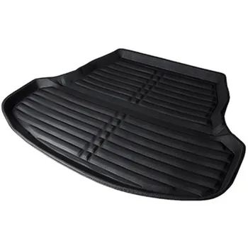 Car styling 3D tří-dimenzionální PU ocas box ochranná podložka koberec kufru zavazadla podložka pro Volkswagen T-Kříž T Cross 2019-2020