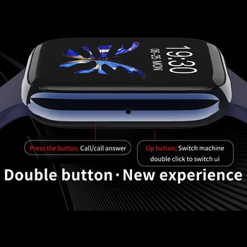 Chytré Hodinky F28 1.63 palcový 40mm Heslo Zámku Obrazovky Volání Bluetooth 3 UI Menu Smartband Pk IWO W26 > W46 W56 Smartwatch Android IOS