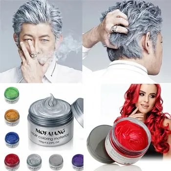 Dočasné Barvení Vlasů Modelování Vlasy Color Cream Bez Poškození Vlasů Vosk, Bláto, Barvení Krém, Snadno Se Barva