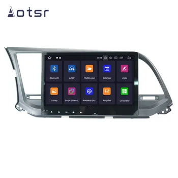 DSP Android 10 Auto GPS DVD Přehrávač Pro Hyundai Elantra 2016-2018 Auto Stereofonní Rádio Multimediální Přehrávač HeadUnit Recorder