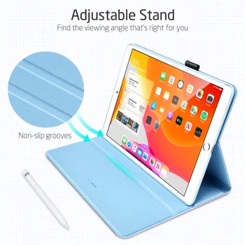 ESR iPad Pouzdro Jediného Otevřeného Typu Multi-Úhel Prohlížení Stánku s Tužkou Držák pro 10.2
