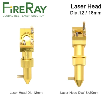Fireray CO2 Laserové Hlavy Stanoveny pro rok 2030 4060 K40 K Série Laserové Gravírování Řezací Stroj