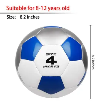 Fotbal Fotbalový Míč Velikost 4 Soft Pro Muže, Ženy, Mládež, Dospělí Venkovní Kryté Hrát Sportovní Trénink Vysoce Kvalitní A Nové Značky